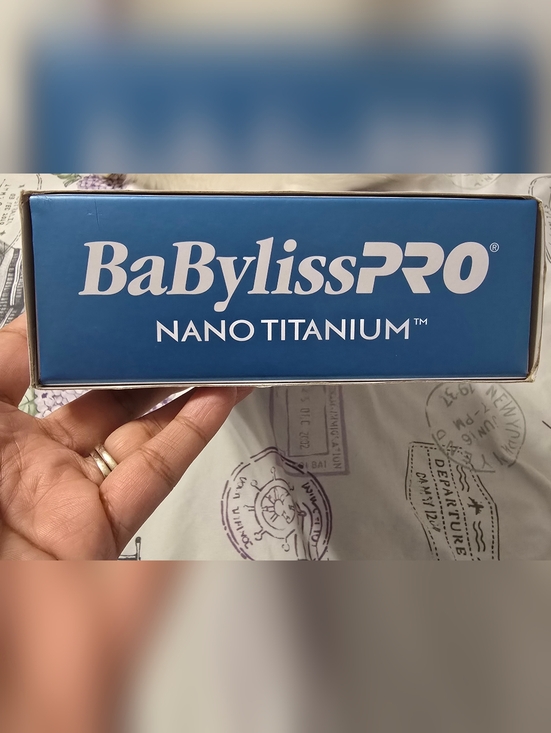BaBylissPRO Nano Titanium 1" Metallic Blue Multi-Styler EUC - Picture 4 of 14